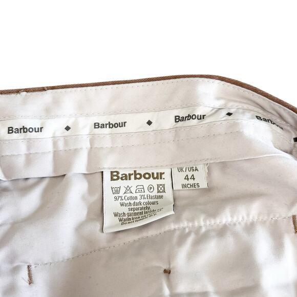 Barbour Tan Flat Front Chino Pants Sz 44x29 - Picture 2 of 3